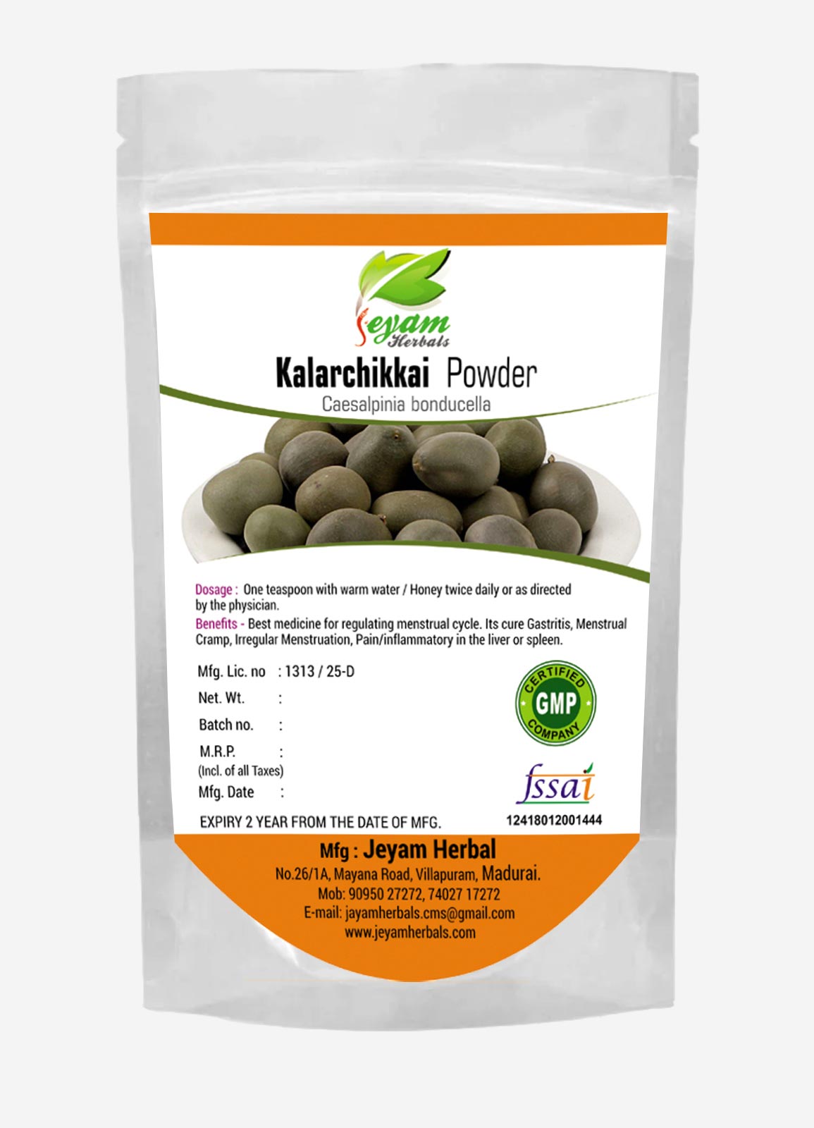 Kalarchikkai Powder