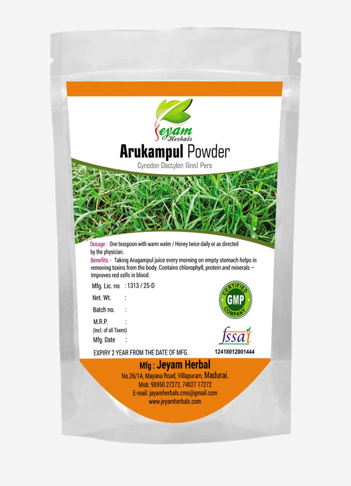 Arukampul Powder