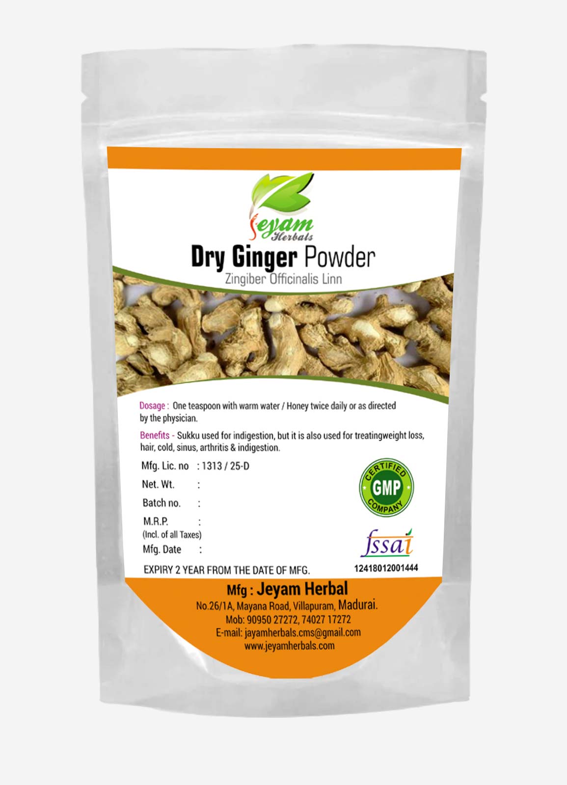 Dry Ginger Powder