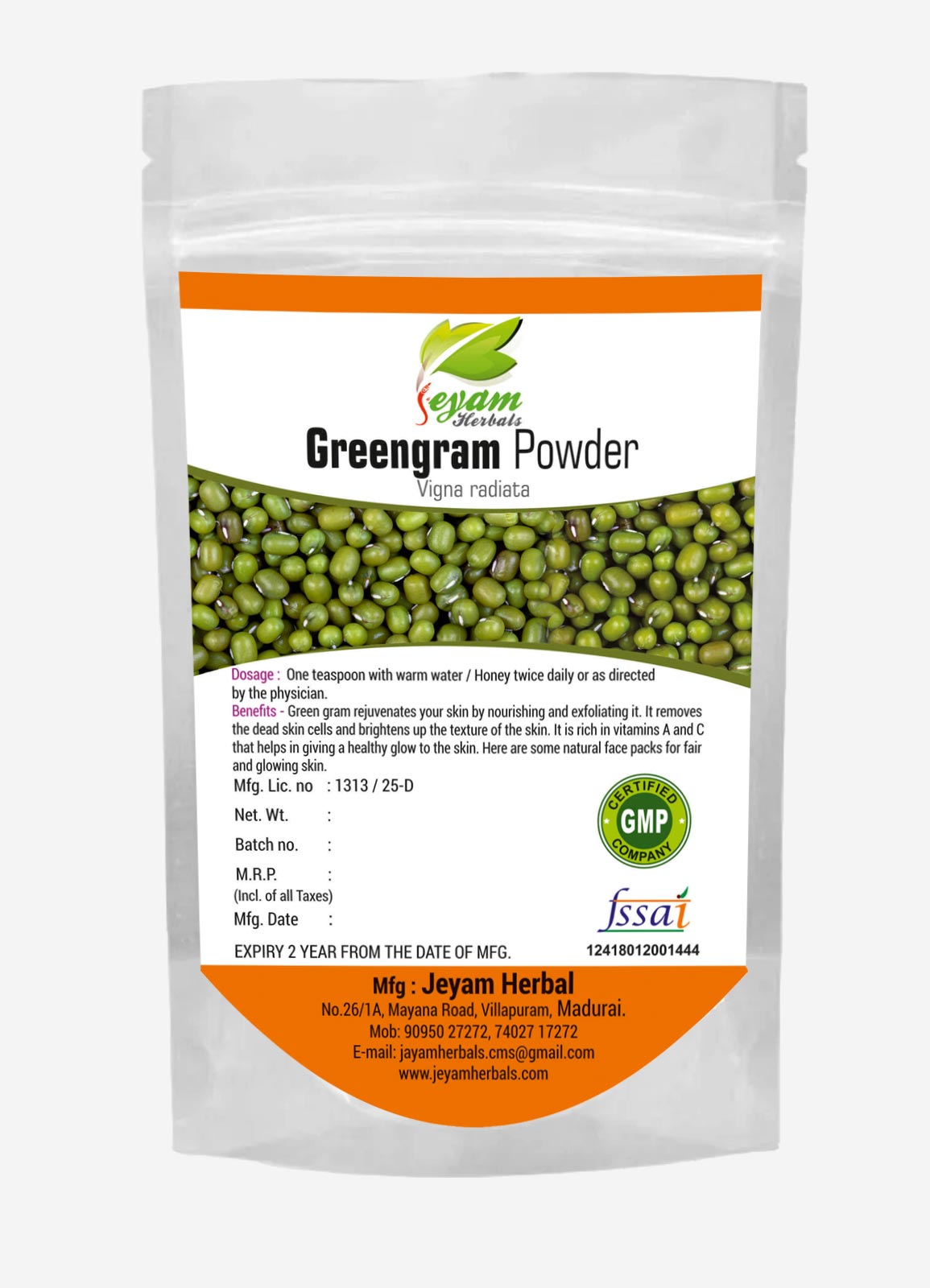 Green Gram Powder