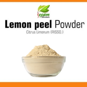 Lemon Peel powder | Citrus limon | sour lime | Neembu | Naranga