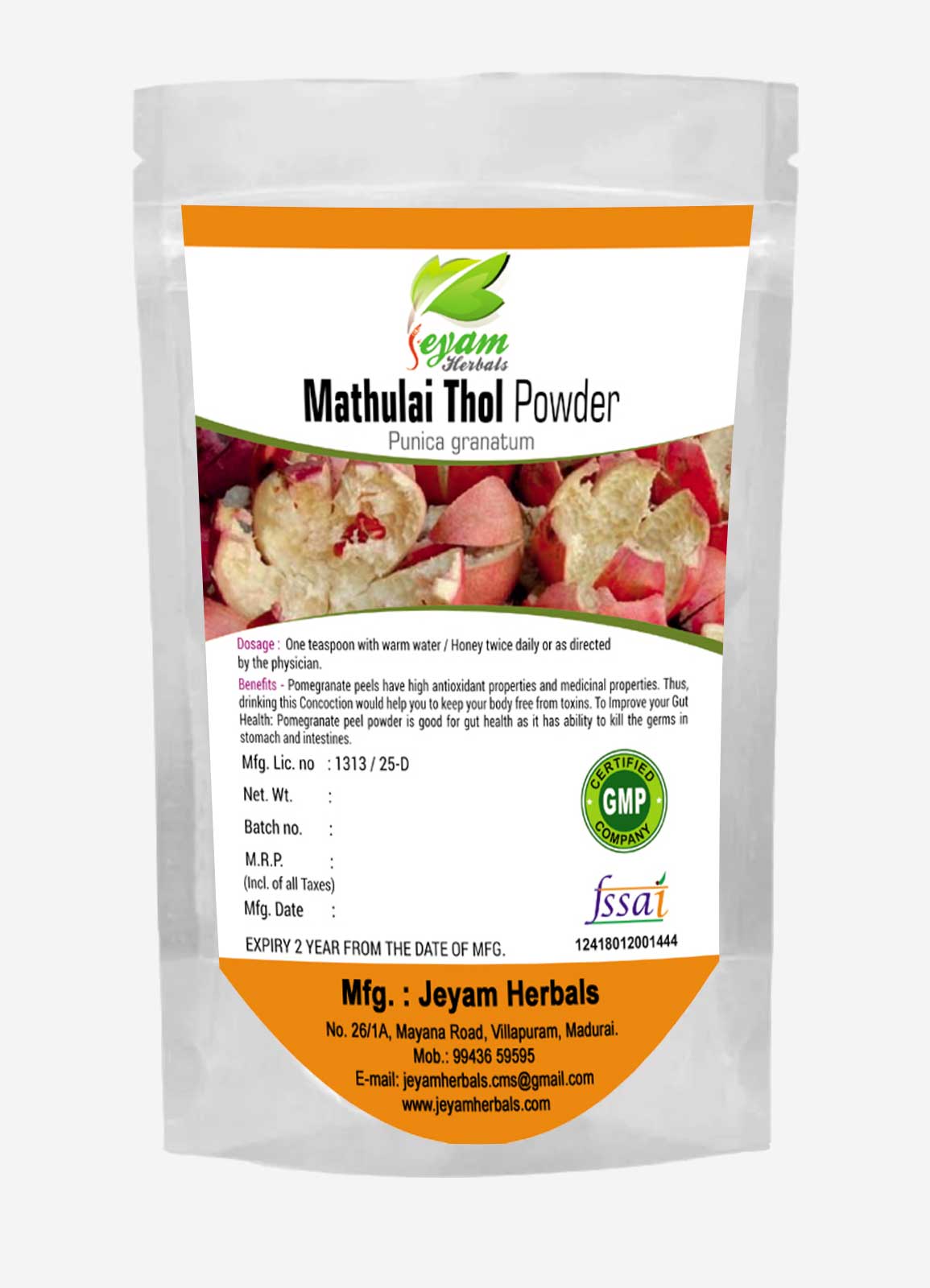 Maathulai Thol Powder