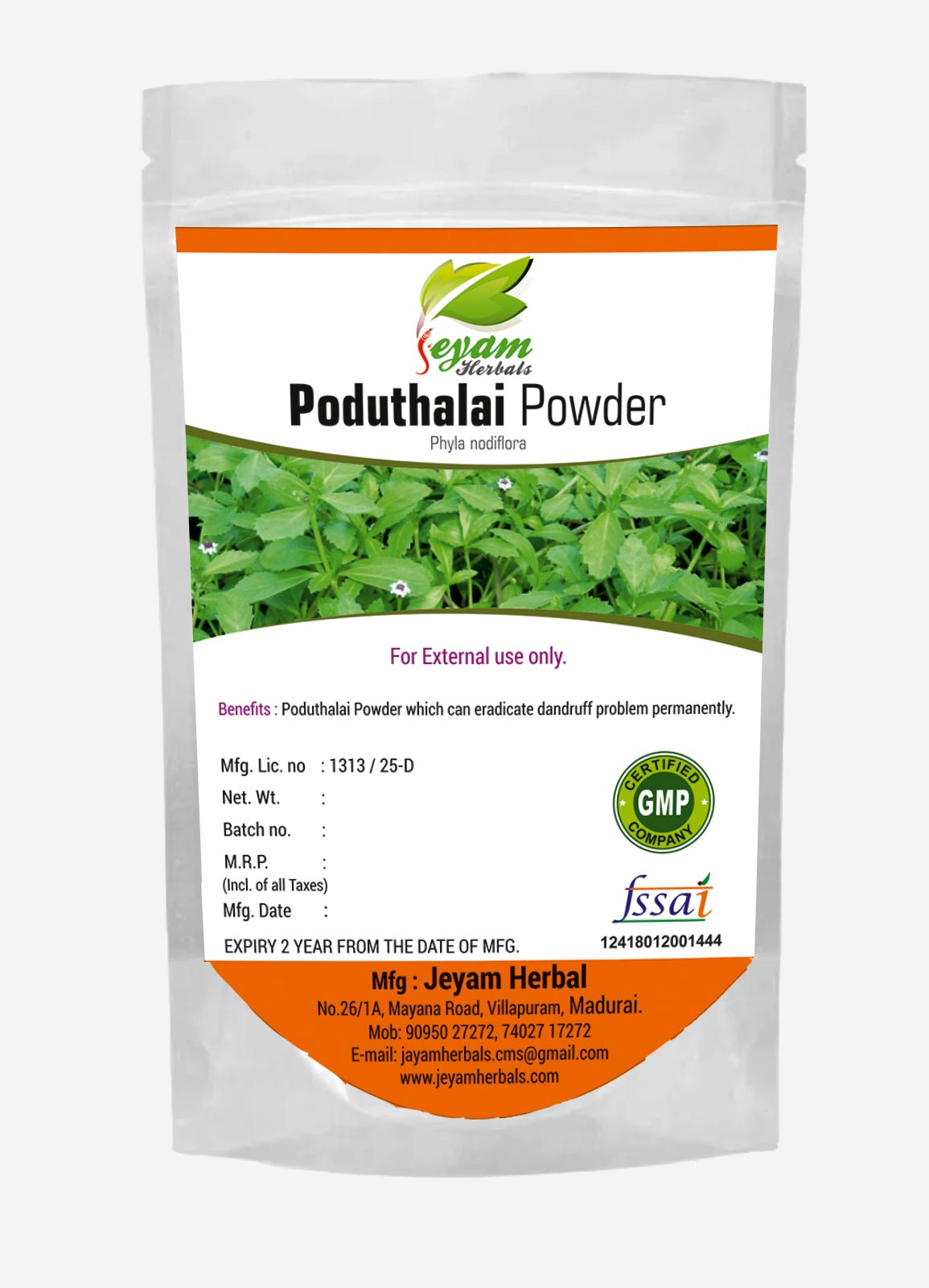 Poduthalai Powder