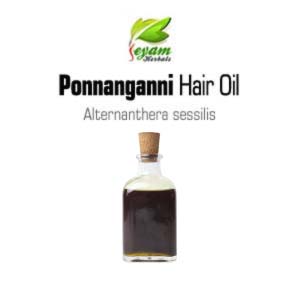 Ponnanganni Hair Oil | Dwarf Copper Leaf oil | Brazilian Spinach